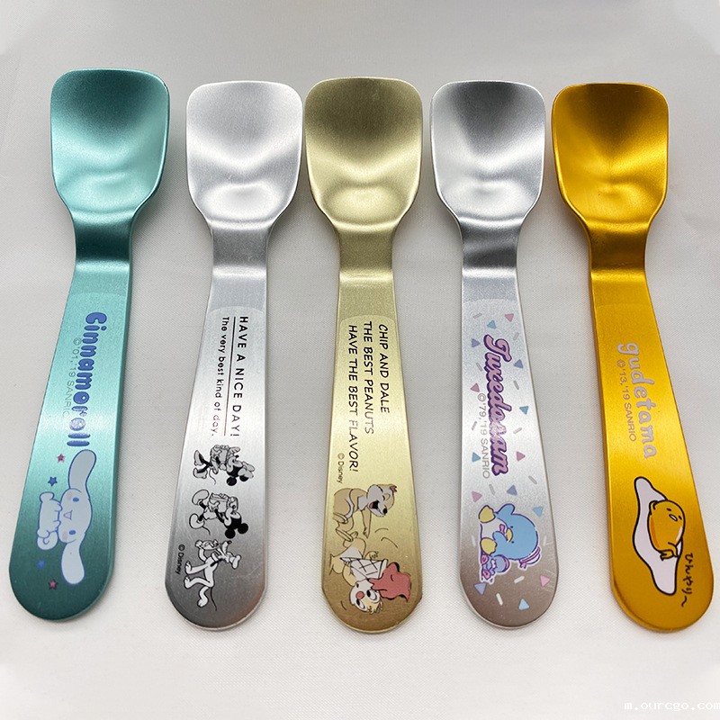 儿童饭勺热转印花膜 塑料类热转印印刷