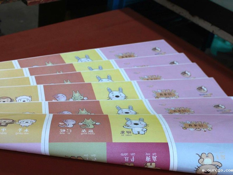 热转印用四针六线做为何会露白？